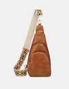 PU Leather Sling Bag