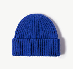 Rib-Knit Cuff Beanie