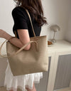 Textured PU Leather Handbag