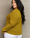 Zenana Kiss Me Tonight Full Size Button Down Cardigan in Chartreuse