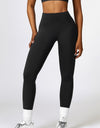 Breathable Wide Waistband Active Leggings