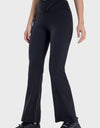 Tied Mid-Rise Waist Active Pants