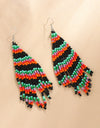 Christmas Beaded Earrings
