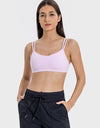 Scoop Neck Double Strap Active Cami