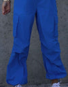 Drawstring Straight Pants with Pockets