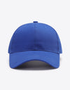 Plain Adjustable Cotton Baseball Cap