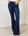 Kancan Full Size Mid Rise Flare Jeans