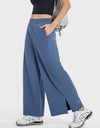 Slit Wide Leg Active Pants