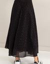 HYFVE Eyelet High-Waist Midi Skirt