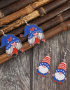 2 Pair Acrylic Gnome Earrings