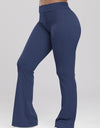 Ruched High Waist Bootcut Active Pants