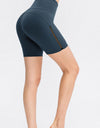 Wide Waistband Sports Shorts