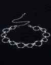 Alloy Chain Circle Shape Belt