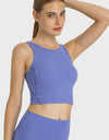 Feel Like Skin Highly Stretchy Cropped Sports Tank