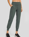 Wide Waistband Slant Pocket Pants