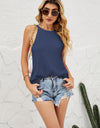 Grecian Neck Knit Tank