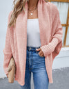 Open Front Long Sleeve Cardigan