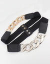Chain Detail Elastic Belt
