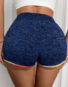 Heathered Wide Waistband Shorts