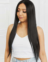 13*2" Long Lace Front Straight Synthetic Wigs 26" Long 150% Density