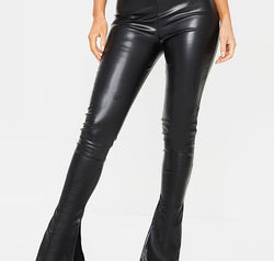 High Waist Slit Pants