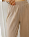 High Waist Straight Pants