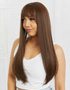 Full Machine Long Straight Synthetic Wigs 26''