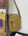 Wide Strap Polyester Crossbody Bag