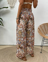 Printed Wide Leg Pants