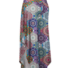 Printed Wide Leg Pants