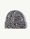 Leopard Pattern Cuffed Beanie