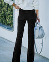 High Waist Bootcut Pants