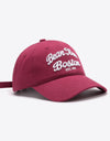 Embroidered Graphic Adjustable Baseball Cap