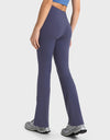 Wide Waistband Bootcut Sports Pants