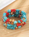 Layered Turquoise Bracelet