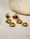 Stainless Steel Heart Earrings