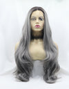 13*3" Lace Front Wigs Synthetic Long Wavy 24" 130% Density