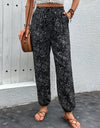 Printed High Waist Pants