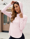 Long Sleeve Hooded Active Top