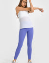 High Waist Ankle-Length Yoga Leggings