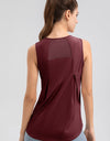 Round Neck Wide strap Active Tank