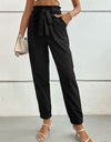 Tie Front Long Pants