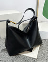 Adjustable Strap PU Leather Handbag