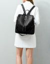 PU Leather Backpack Bag