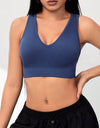 Backless Scoop Neck Active Bra