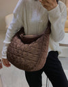 Large Quilted Shoulder Bag