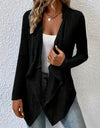 Open Front Long Sleeve Cardigan