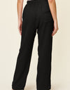 Double Take Full Size Texture Drawstring Straight Pants