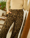 Leopard Wide Leg Pants