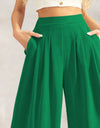 High Waist Wide Leg Pants